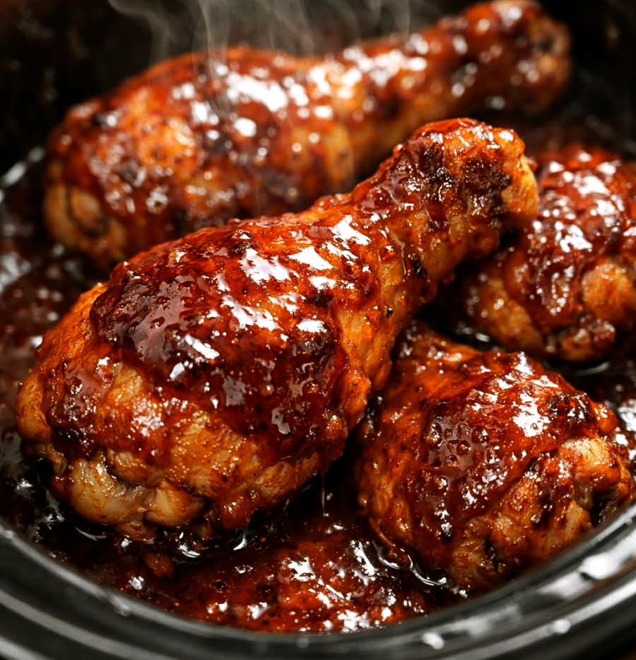 3-Ingredient Slow Cooker BBQ Drumsticks 3-Ingredient Slow Cooker BBQ Drumsticks