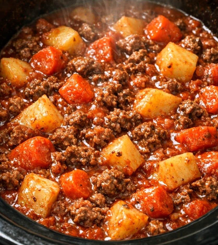 Slow Cooker Poor Man’s Stew
