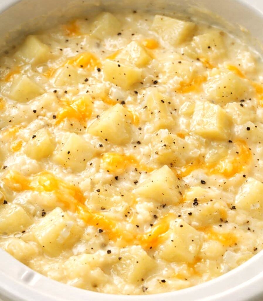 Slow Cooker Creamy Potato Soup