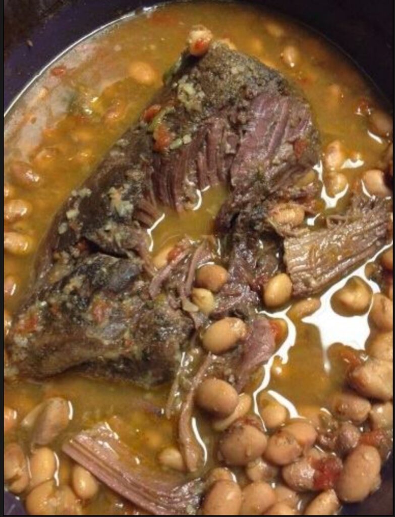 Slow Cooker Pot Roast & Pinto Bean Burritos (Easy Crockpot Dinner