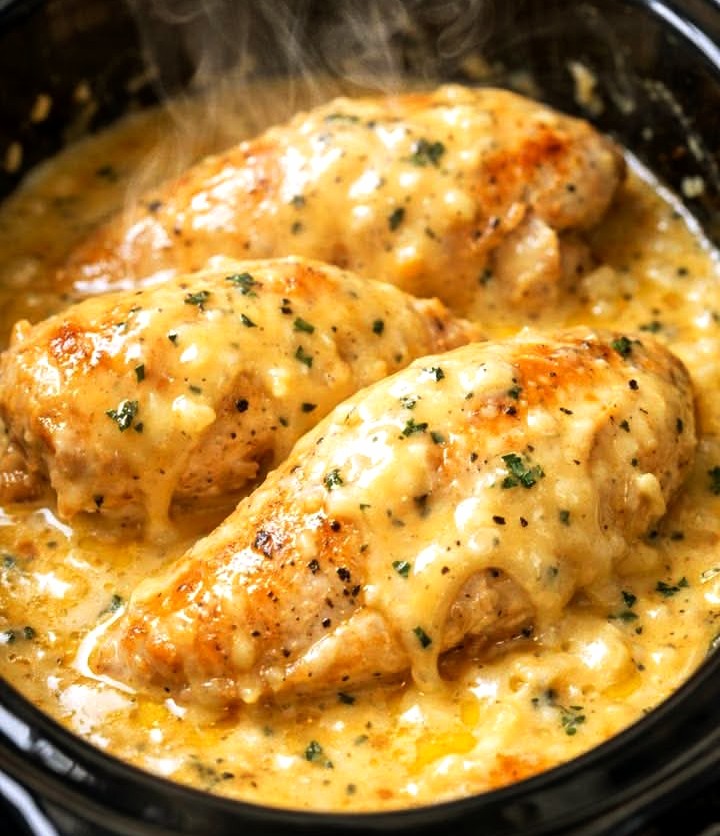 Easy Slow Cooker Angel Chicken Recipe