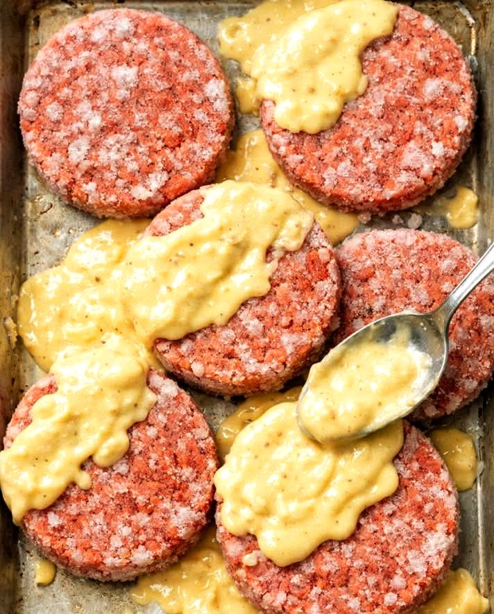 Easy 4-Ingredient Oven Baked Beef Patties