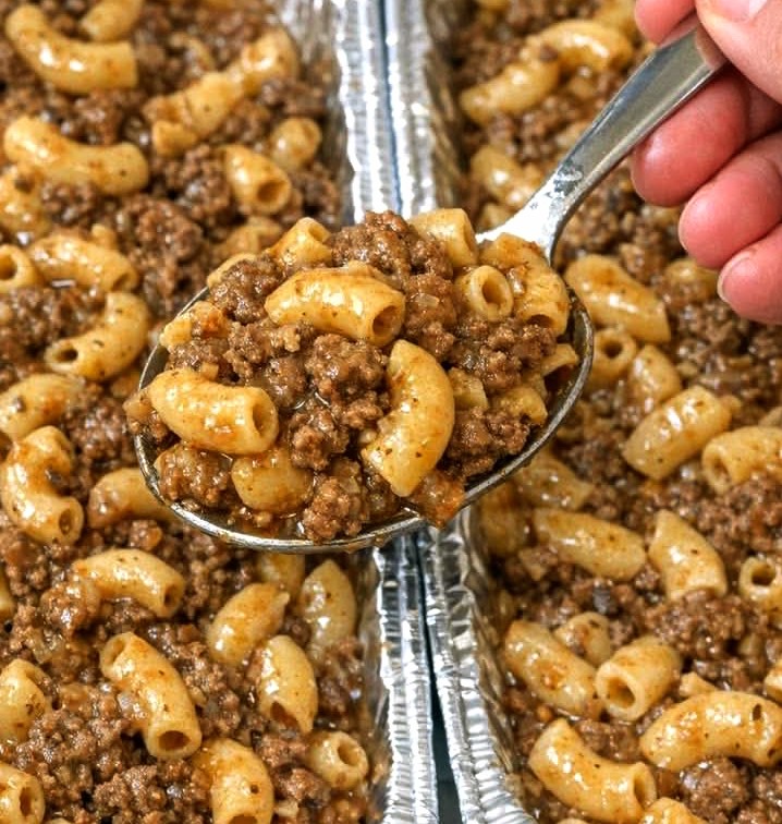 Slow Cooker Amish Beef Macaroni Recipe