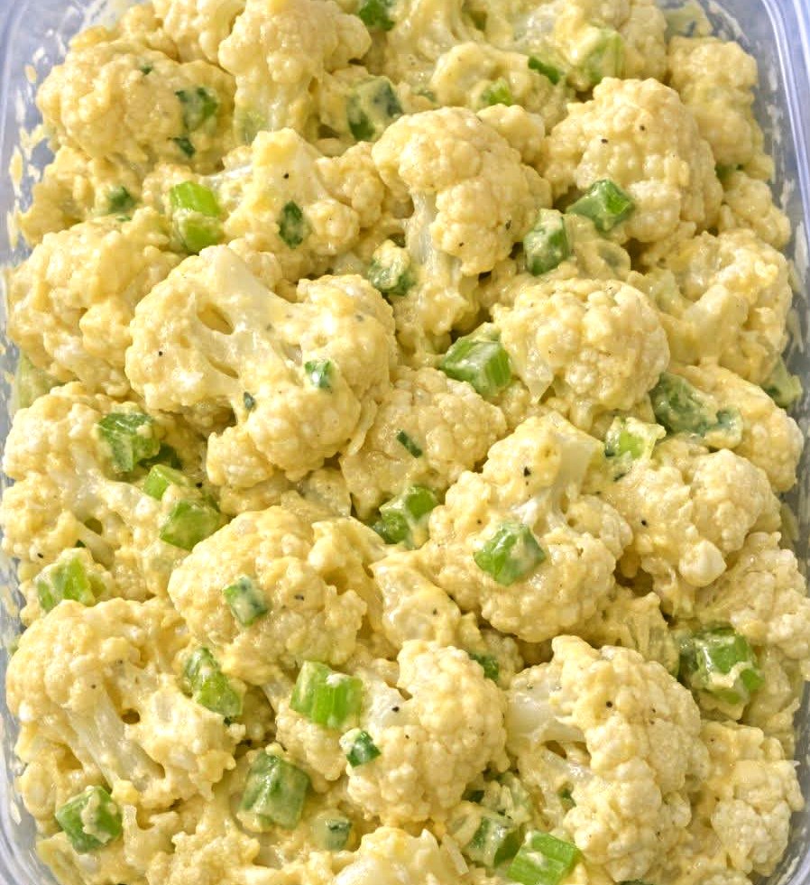 Low Carb Mock Potato Salad Recipe