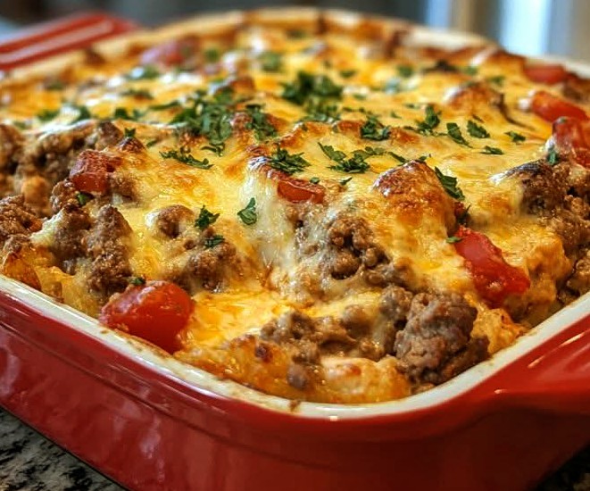 Beef Lombardi Casserole