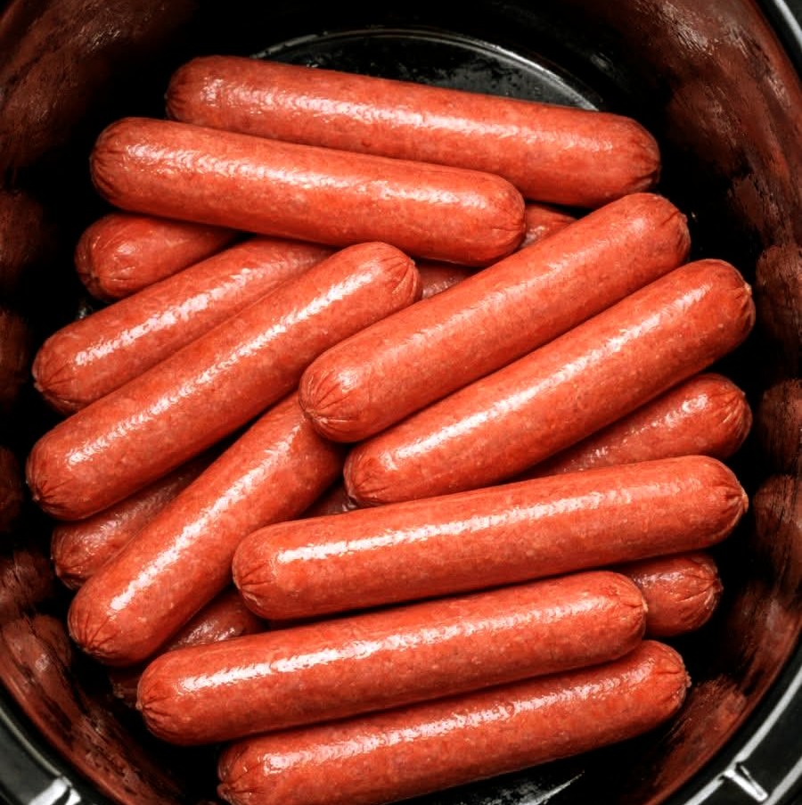 Slow Cooker Chili Cheese Dogs