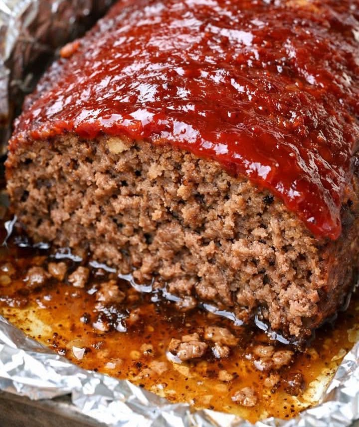 Low Carb 4 Ingredient Classic Meatloaf