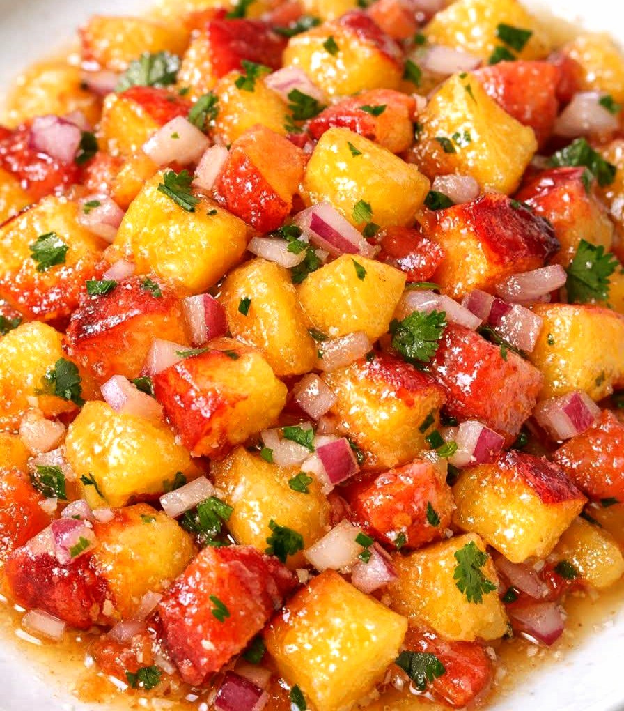 Easy Fresh Peach Salsa Recipe