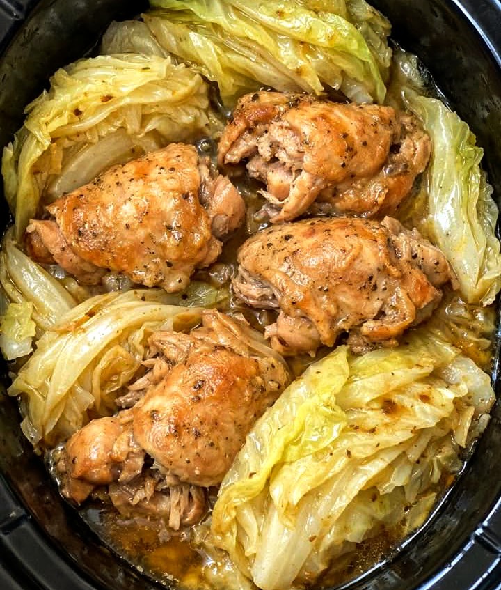 Slow Cooker Chicken and Cabbage Recipe