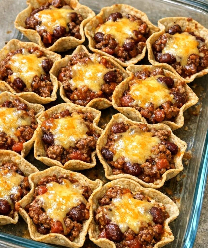 Crispy Beef Chili Scoops