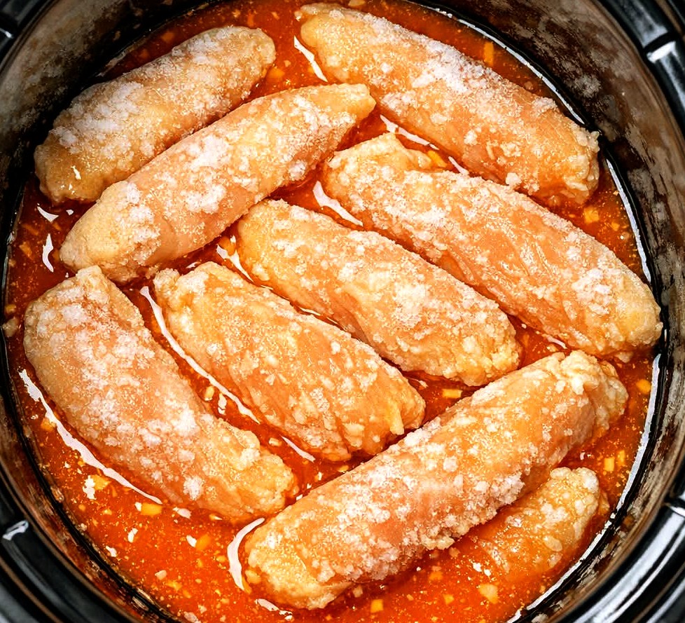 3 Ingredient Slow Cooker Orange Marmalade Chicken