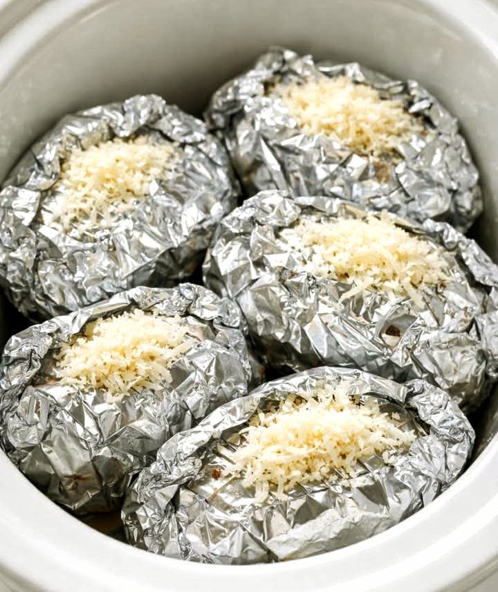 Parmesan Butter Potato Packets