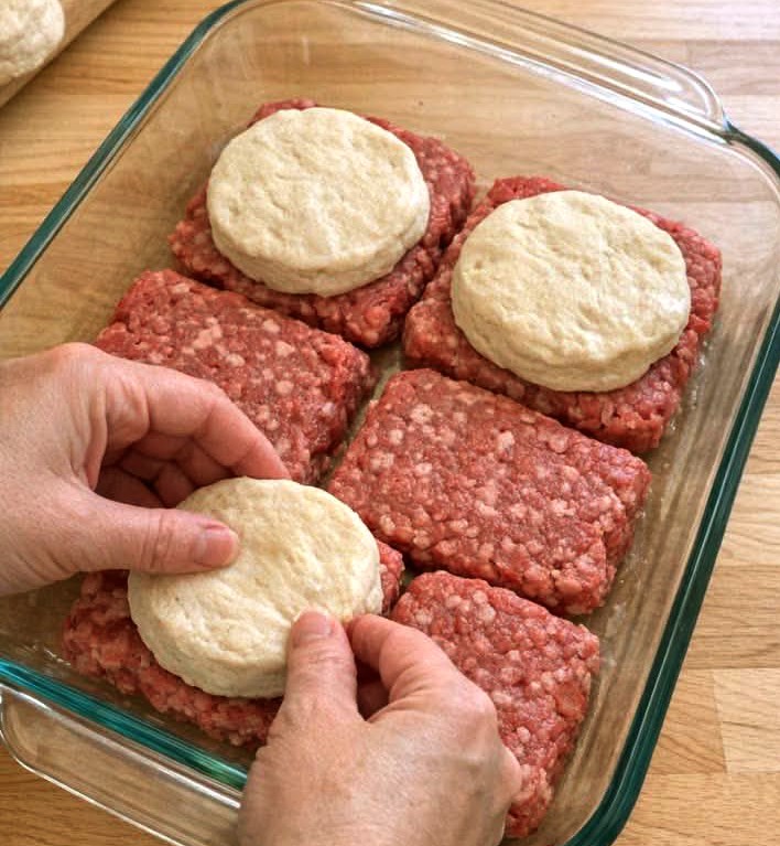 Easy Amish Biscuit Beef Casserole