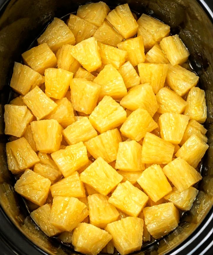 Slow Cooker Pineapple Dessert