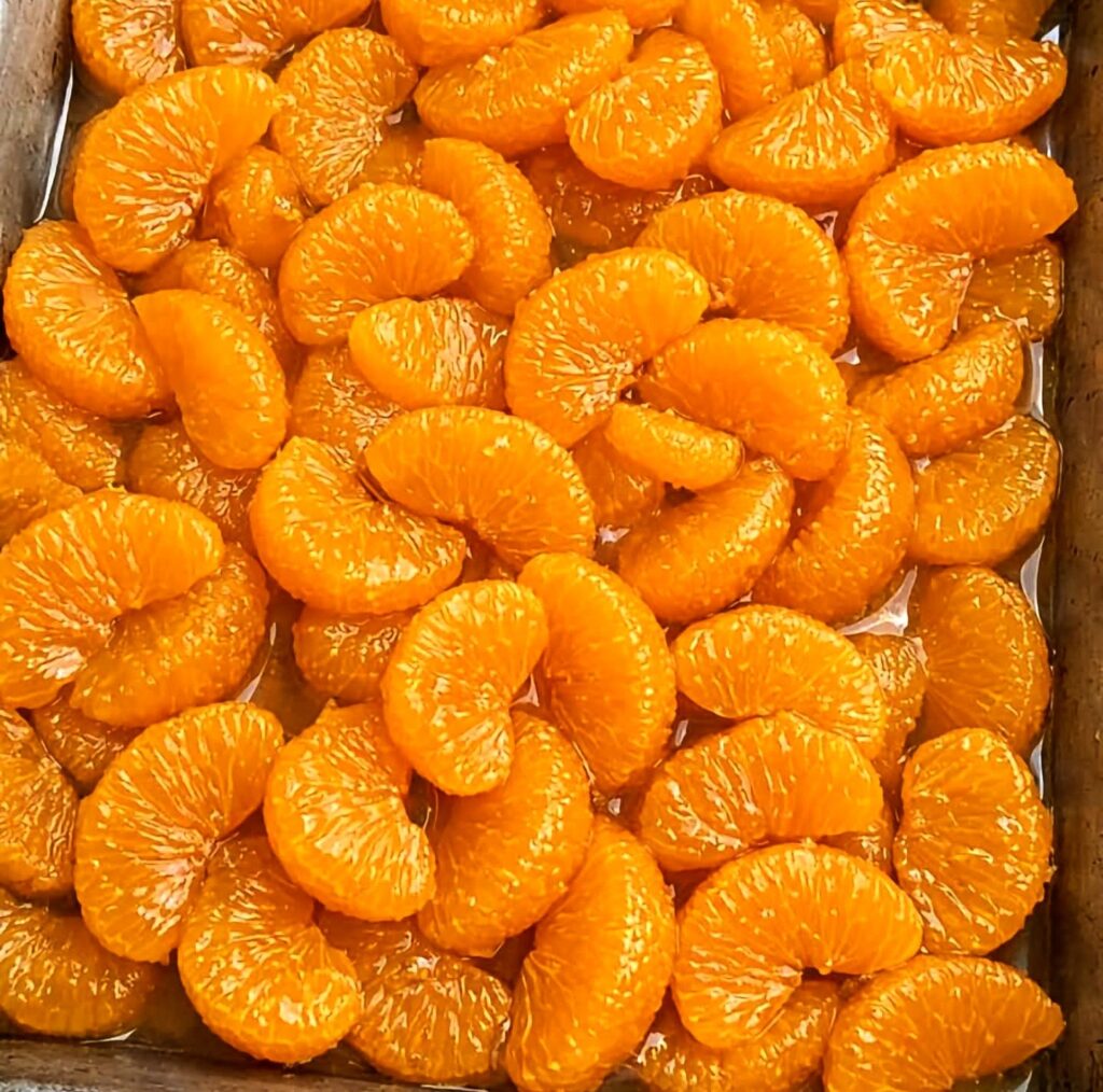 Easy Baked Mandarin Orange Dessert