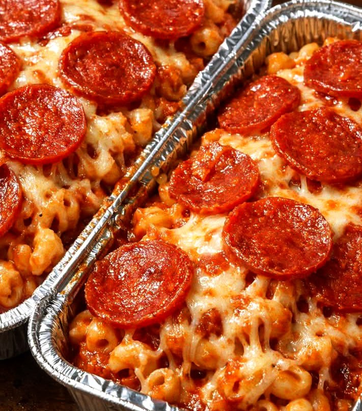 Slow Cooker Pepperoni Pizza Pasta