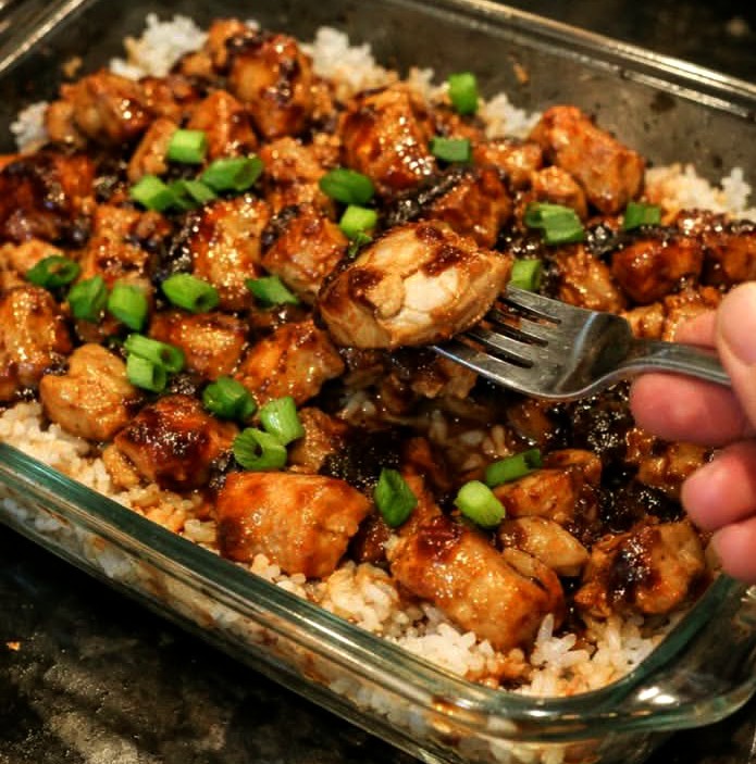 Easy Chicken Teriyaki Casserole Recipe