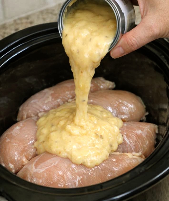 Slow Cooker Amish Chicken and Noodles Recipe