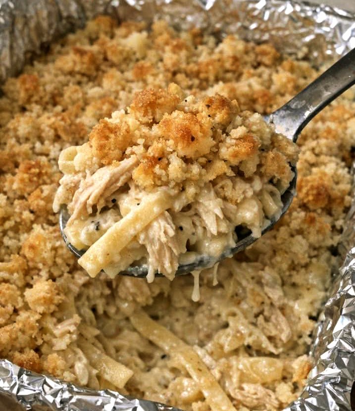 Easy Chicken Cobbler Pasta Recipe