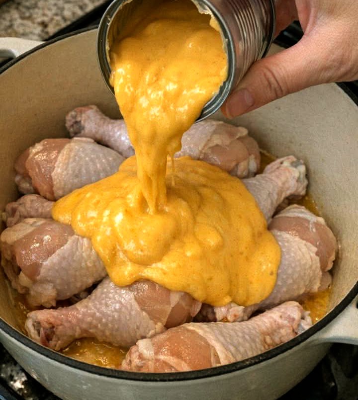 Easy Oven Baked Amish Cheddar Chicken Drumsticks