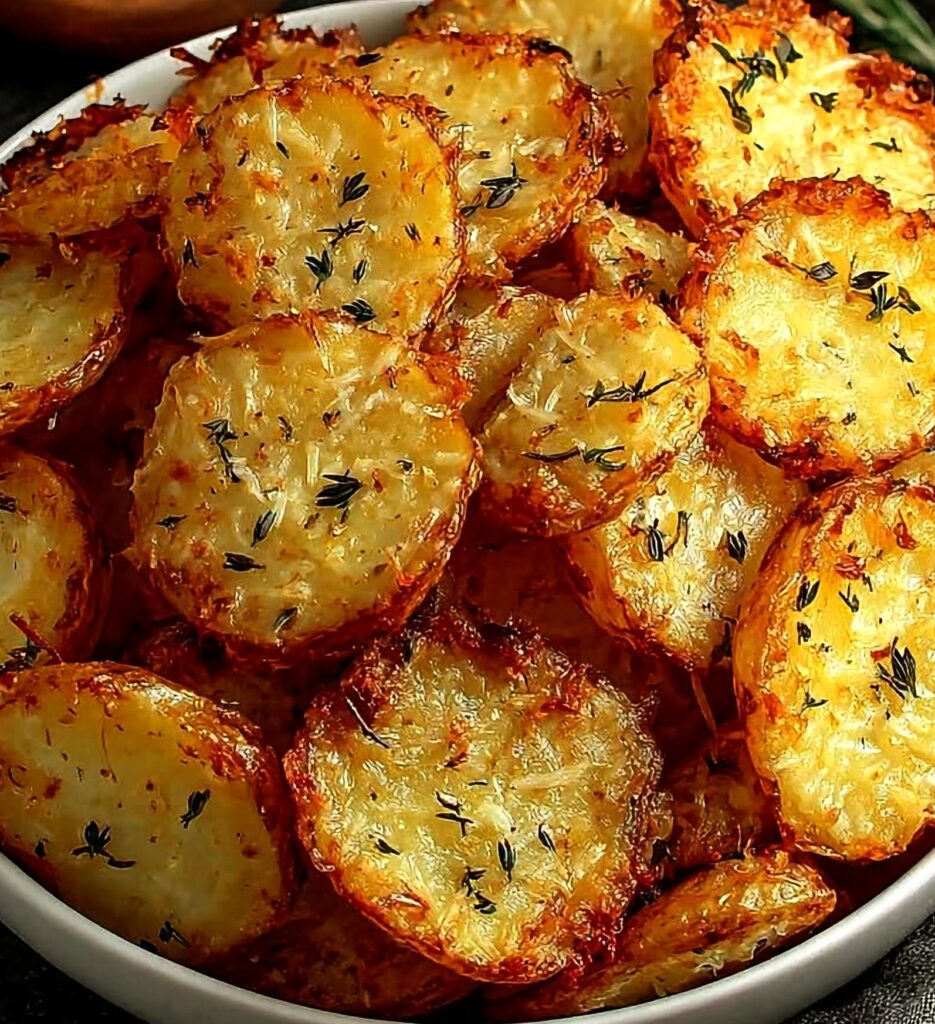 Crispy Air Fryer Sliced Potatoes