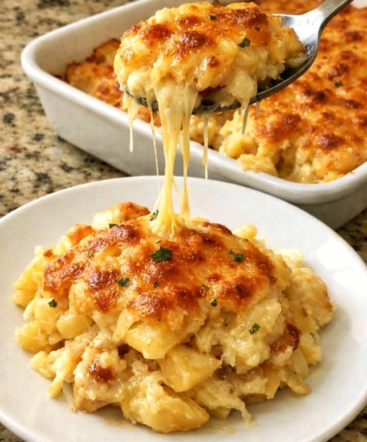 Slow Cooker Cheesy Potatoes