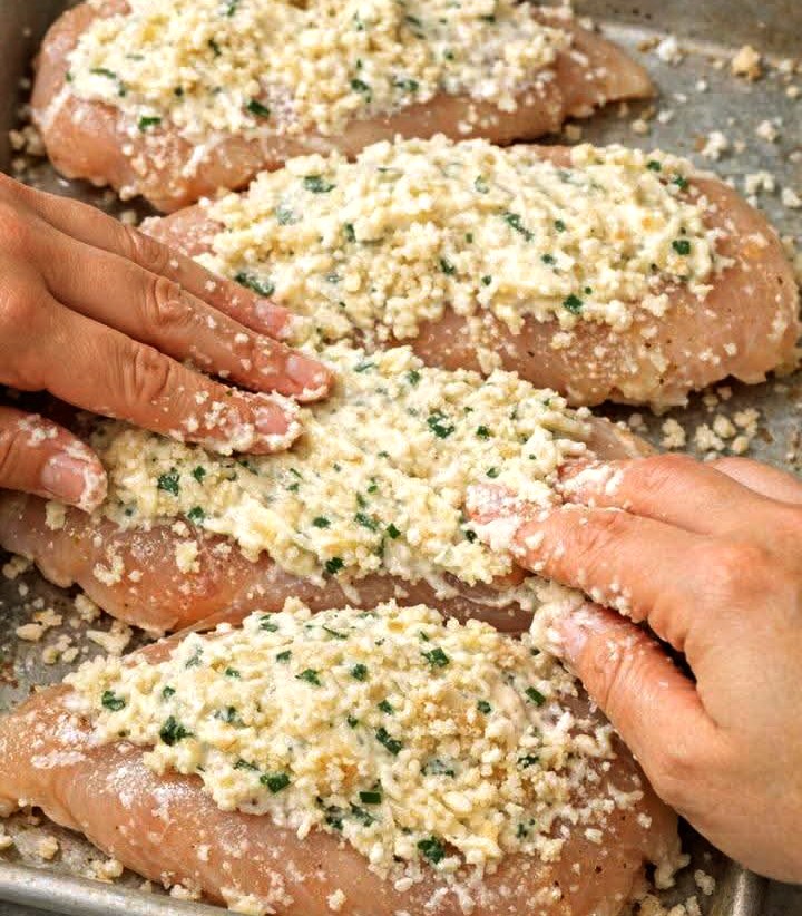 Crispy Ranch Sheet Pan Chicken Recipe