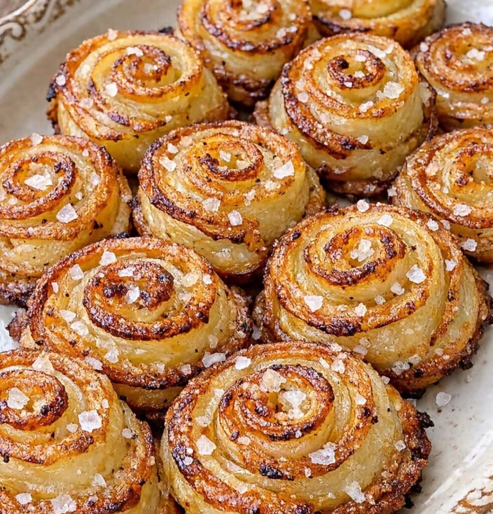 Crispy Potato Pinwheels Recipe