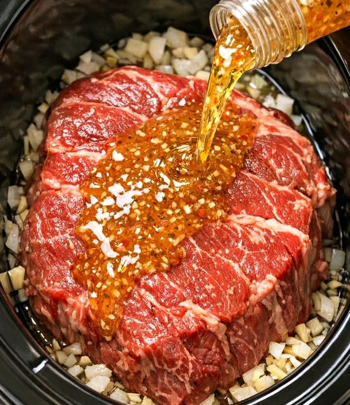 Slow Cooker Italian Beef