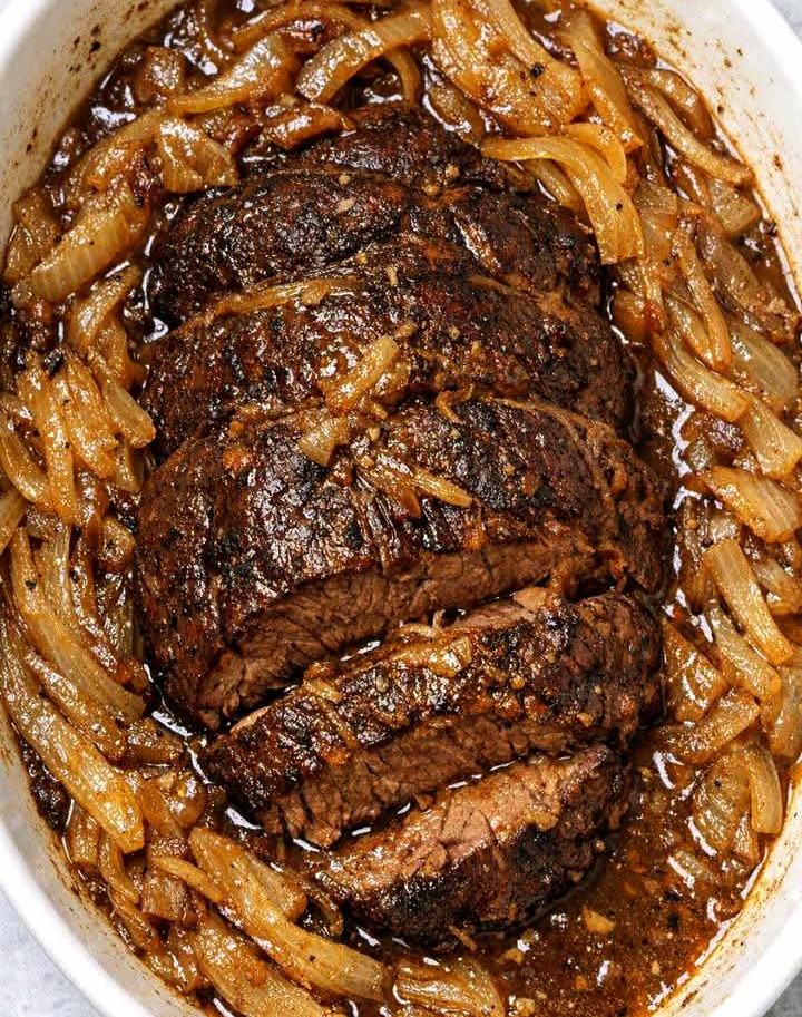 Oven Baked Beef and Onion Roast