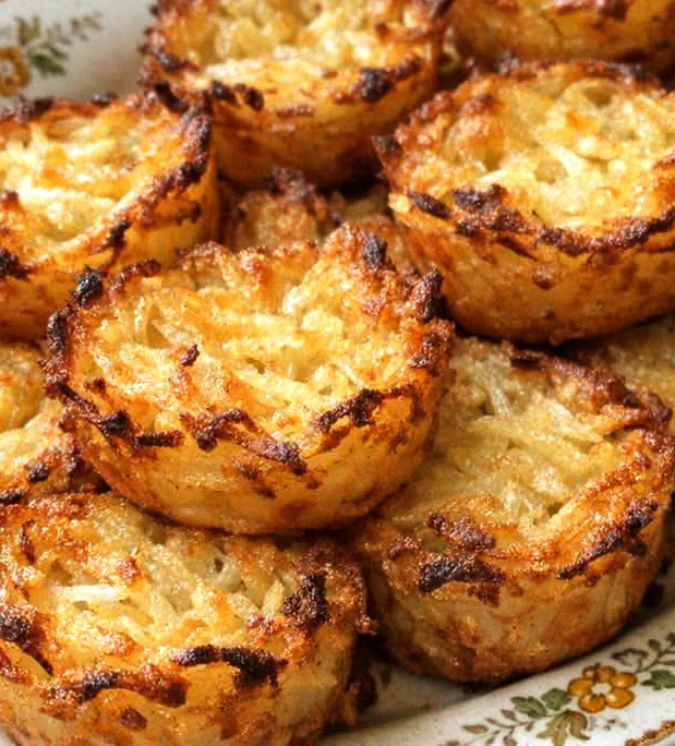 Crispy Potato Nests