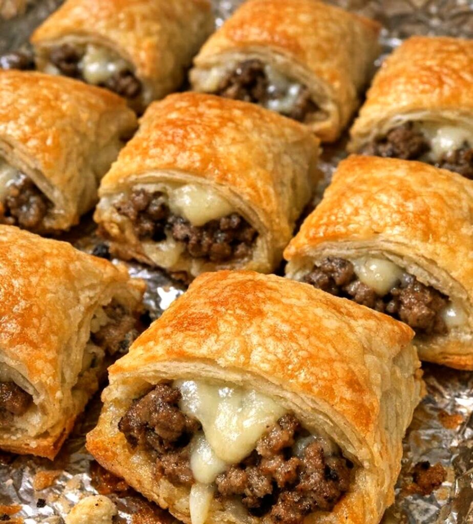 Beef Puff Pastry Bites