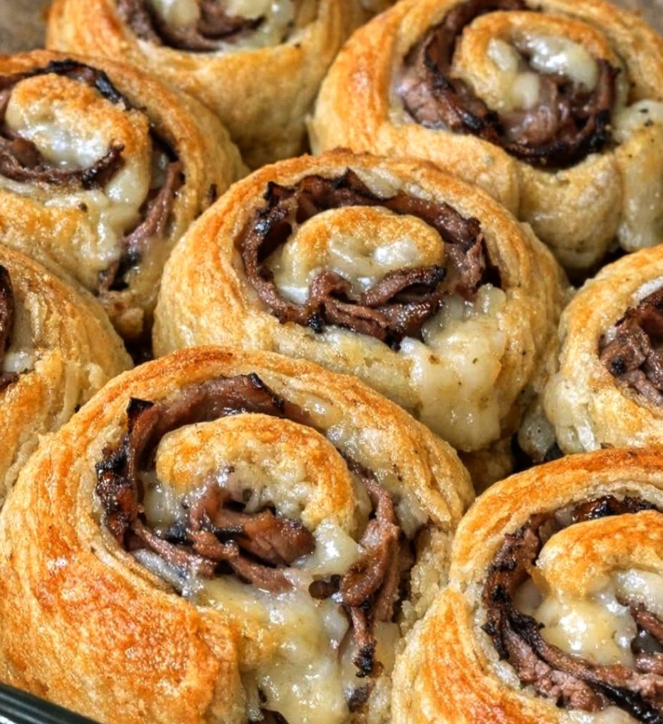 Beef and Swiss Pinwheels