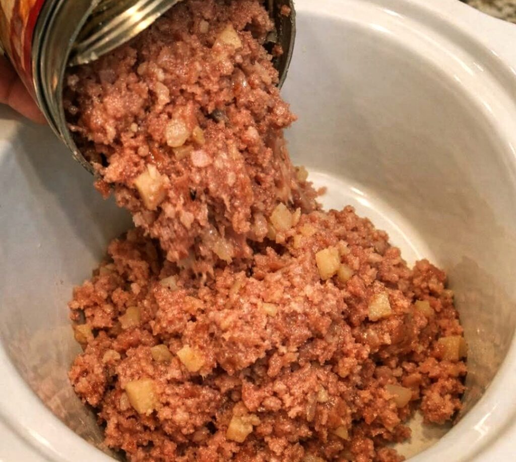 Slow Cooker Corned Beef Hash and Cabbage