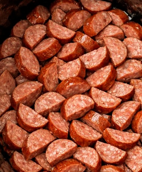 Slow Cooker Kielbasa with Sweet and Tangy Sauce