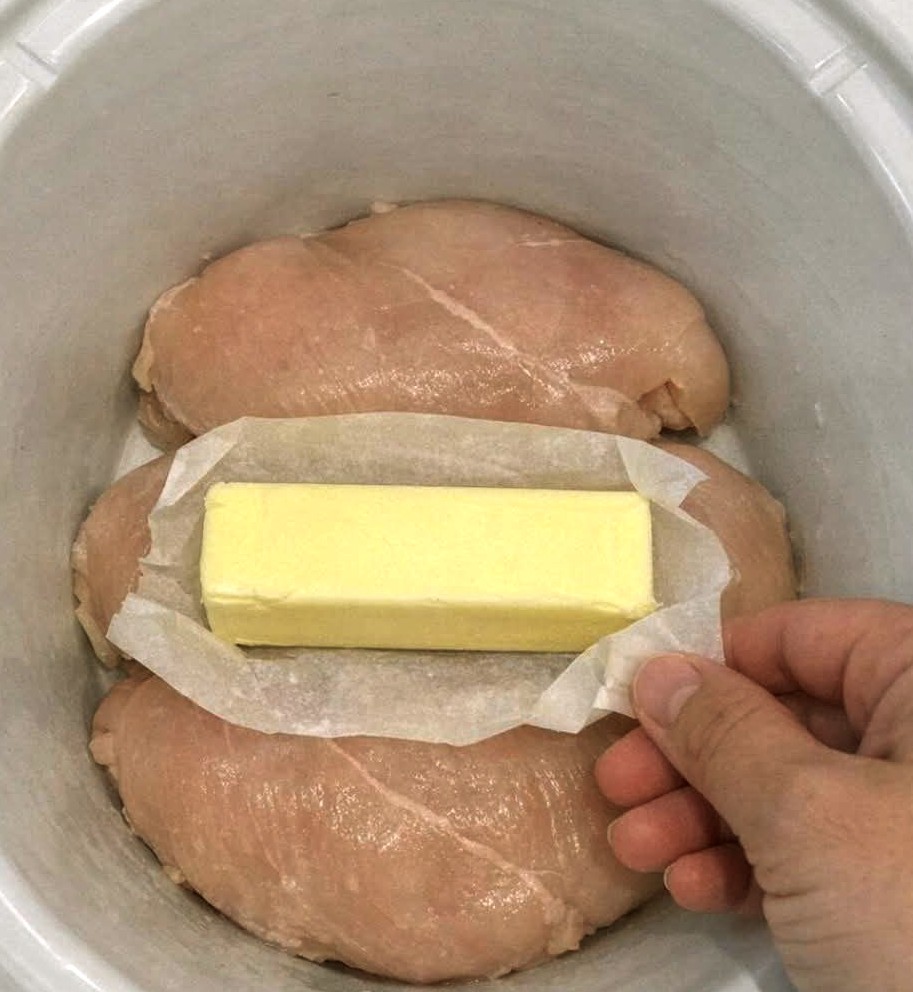 Slow Cooker Angel Chicken